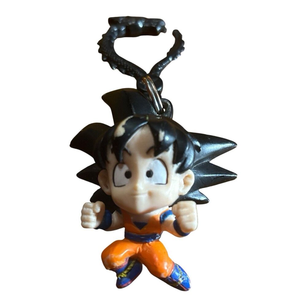Dragon Ball Z Son Goku Character Mini Figure Bag Clip Keychain